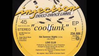 Love Club  Hot Summer Nights 12quot Electro DiscoFunk 1983 [upl. by Aytnahs]