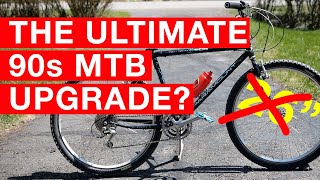 Converting a 90s MTB to 650b [upl. by Lorry]