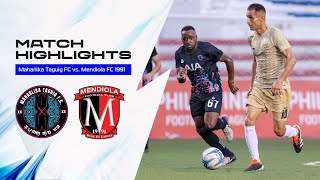 MATCH HIGHLIGHTS  2024 PFL SEASON  06 JULY 2024  Maharlika Taguig FC vs Mendiola FC 1991 [upl. by Mikael]