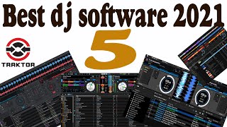 5 Best dj software for beginners and Free download 2021 you Must Know  Dj Joman [upl. by Arica191]