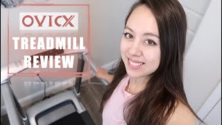 OVICX Q2S Folding Treadmill Review  Own App of Classes [upl. by Akimot969]