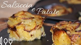 Patate al Forno con Salsiccia e Mozzarella [upl. by Trev]