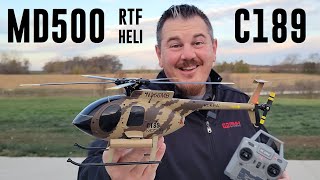 RC Era  MD500  C189  RTF Heli  Unbox Build amp Maiden Flight [upl. by Trilby]