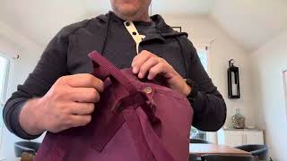 Fjallraven Kanken Backpack Ox Red Review [upl. by Stearns]