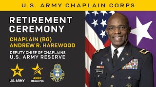 Chaplain BG Andrew Harewood Retirement Ceremony [upl. by Isidora]