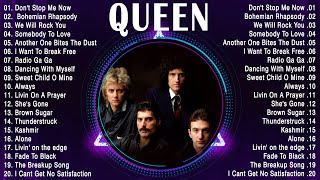 Queen Top 20 Best Song  Queen Greatest Hits Ever  Queen Greatest Hits Full Album [upl. by Anwahsat441]