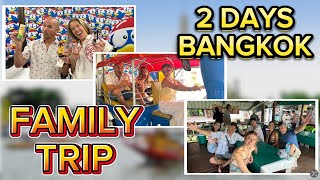 Family Of 7 on a 2 Week Vacation In Thailand First 2 Days In Bangkok [upl. by Ilbert499]