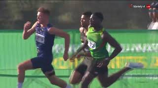 South African Mens 200m title 🇿🇦 Benjamin Richardson vs Wayde van Niekerk [upl. by Nnyrat]