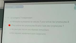 TD 1 Immunologie S5 avec correction biology ispits isss [upl. by Yrok703]