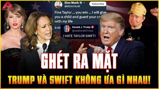 TRUMP GHÉT TAYLOR SWIFT nữ ca sĩ cũng KHÔNG ƯA GÌ tuyên bố sẽ BẦU CỬ CHO ĐỐI THỦ CỦA TRUMP  AP [upl. by Akiehs]