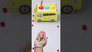 Satisfying Colorful Stones Throw Reverse ASMR 🚕🥰shorts reversed [upl. by Masera]