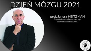 Prof Janusz Heitzman  Zagrożenia zdrowia psychicznego  doświadczenia roku 2020 [upl. by Goda]