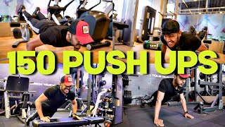 150 PUSH UPS CHALLENGE [upl. by Asyal]