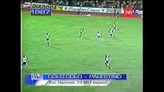 Colo Colo vs Palestino Final Campeonato Nacional 1986 [upl. by Allecram]