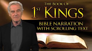 The Book of 1st Kings  Bible Narration with Scrolling Text Contemporary English Bible [upl. by Lidia540]