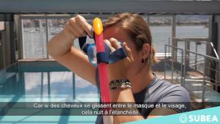 Comment utiliser un masque et tuba de snorkeling [upl. by Rubi711]