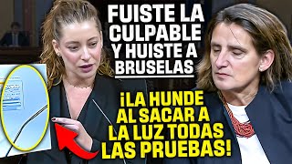 💥¡TOMAAA💥Esta DIPUTADA DESTROZA a TERESA RIBERA ¡AL DEMOSTRAR QUE FUE LA CULPABLE ANTE TODA ESPAÑA [upl. by Hakon]