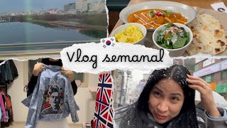 Vlog 🇰🇷 Primer semana en mi nuevo trabajo 💼 ya casi no me queda tiempo 🙊 ropita nueva 👗 [upl. by Llerehs]