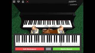 All Gummed Up Inside  Roblox Piano [upl. by Ekez]