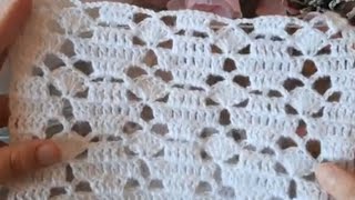 Summer Crochet Pattern For Beginnersshawl scarf blouse curtain cushion cover diy [upl. by Daffodil]