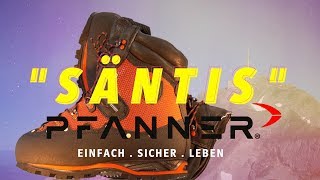 quotSÄNTISquot Der neue Schnittschutzschuh von Pfanner Austria [upl. by Fabri715]