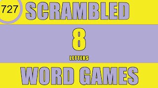 Scrambled Word Games  Can you guess all scrambled words Jumbled Words Guess the Word Games [upl. by Margot]