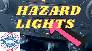 Ford Ranger Diesel 2019 Hazard Warning Light Switch Location [upl. by Kylen255]