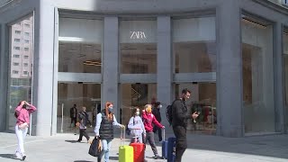 Zaraowner Inditex gets a spring sales lift  REUTERS [upl. by Innoc]