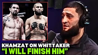 Khamzat Chimaev PREDICTS His Fight Against Robert Whittaker INTERVIEW [upl. by Marlen]