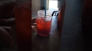 Old Fashioned Boysenberry Creme Soda In a Mason Jar knottsberryfarm [upl. by Niffirg]