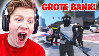 GROTE BANK OVERVAL  GTA 5 Roleplay TDA [upl. by Zacarias25]