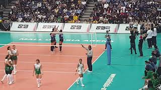 UAAP 82 WOMENS VOLLEYBALL ATENEO VS LA SALLE  Intro of Players amp Start of Set 1  March 7 2020 [upl. by Estevan]