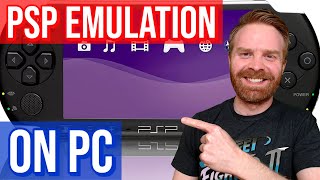 How to Play Sony PSP Games on PC The Best PSP Emulator  PPSSPP Setup  config  tutorial [upl. by Ardisj749]