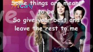 Miranda Cosgrove feat Drake Bell  Leave It All To MeLyrics [upl. by Kinemod]