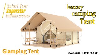 Dont Get Left Behind Essential Safari Tent Installation for Hospitality [upl. by Nnairrek753]