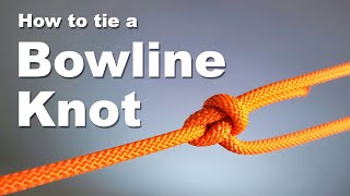 Knots  How to tie a Bowline Knot [upl. by Haney]