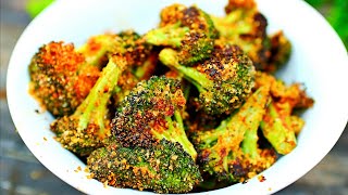 The Best Roasted Broccoli with Garlic and Parmesan  Easy Roasted Broccoli Recipe [upl. by Peskoff]