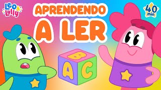 O MELHOR VÍDEO PARA APRENDER A LER  40 MIN VÍDEO PARA AJUDAR NA ALFABETIZAÇÃO  APRENDER BRINCANDO [upl. by Lamee]