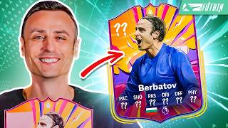 Berbatov Reacts to his NEW Hero Card [upl. by Tail256]