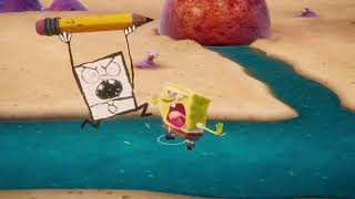 Whats Doodle Bob doing here 😕  Nickelodeon AllStar Brawl 2 no sound [upl. by Laynad]