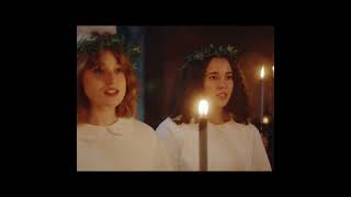 Sankta Lucia celebration Sweden [upl. by Yeldah863]