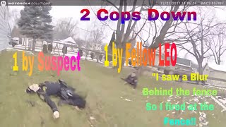 2 Cops Shot He Shot Another Officer Negligent Discharge or Friendly Fire You decide [upl. by Juley]