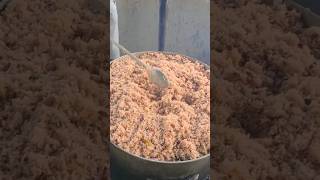 Jamaican man cook 80 pound a rice jamaicajamaica its just jamaica [upl. by Ennavoj]