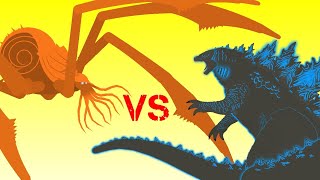 Godzilla vs Scylla remake animation [upl. by Dnalon]