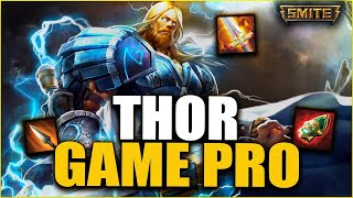 LES COMBO THOR GUIDE  ► GAME PRO THOR MID SUR SMITE SAISON 11 [upl. by Amandy]