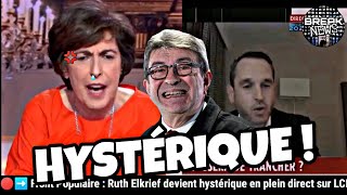 🔴➡️Front Populaire Ruth Elkrief péte les plombs en plein direct [upl. by So]