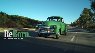 Downshift Reborn 1949 Chevy 3100 Pickup 4k Ultra HD [upl. by Quitt]