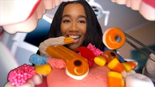 ASMR Dentist Cleans Your Teeth amp Eats The Halloween Candy Out Of It 🦷🍫 🎃 ASMR Dentist Roleplay [upl. by Lonne35]