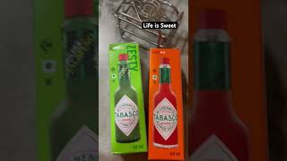 Tabasco Sauce from Spencer kolkata food spicy [upl. by Ennahoj]