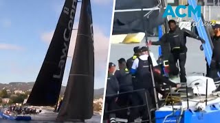 LawConnect wins Sydney to Hobart line honours [upl. by Brion26]